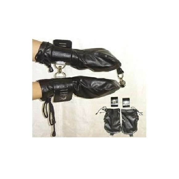 Bondage Glove With Handcuffs