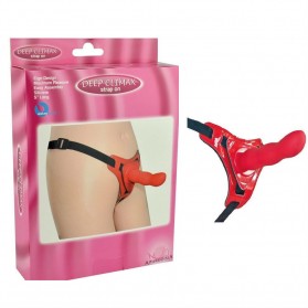 Deep Climax Strap-On – Rouge